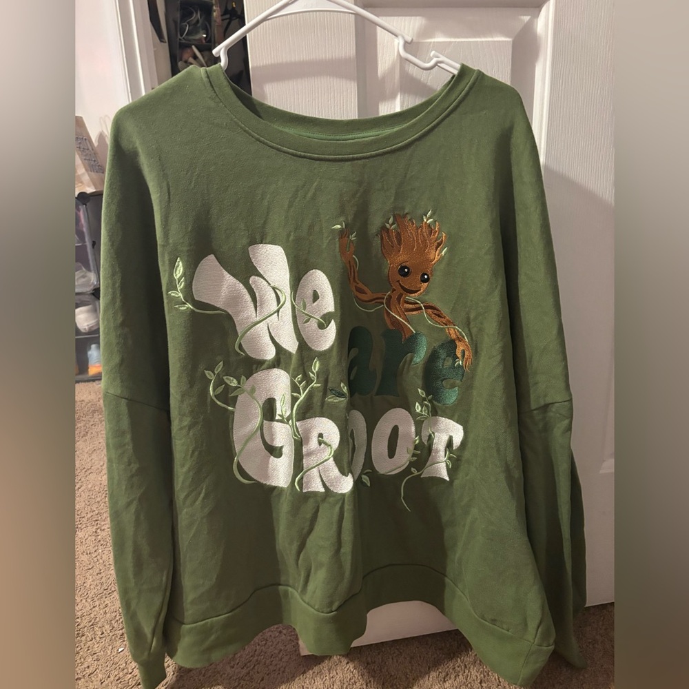 We are groot sweatshirt